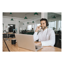 Auricular USB Profesional / Cancelación de Ruido con IA /