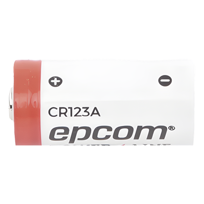Batería de Litio CR123A / 3V / 1300 mAh / No Recargable /