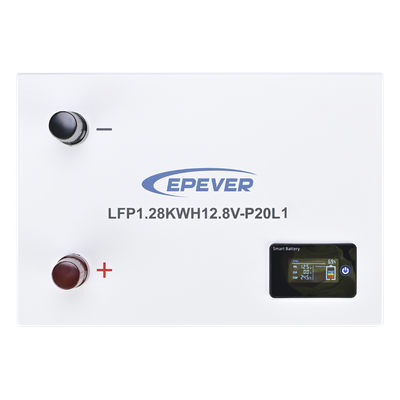 Batería de Litio LiFePO4 12.8Vcc, 100Ah, 1.28KwH, Pantalla