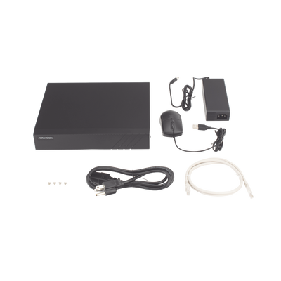 NVR IP / 8 Canales / 8 Puertos PoE+ / 4K / H.265+ / PoE