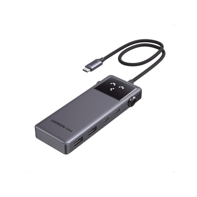 Hub USB-C / 6 Puertos / USB 3.2 10 Gbps / HDMI 4K@60Hz / PD