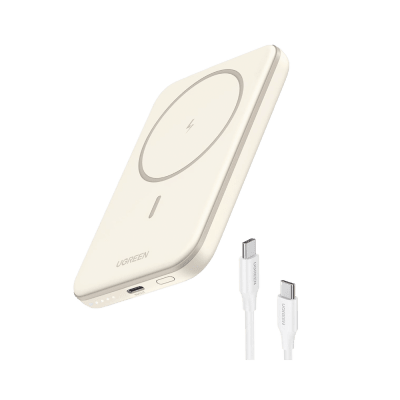 Power Bank MagSafe / 5000 mAh / Carga Inalámbrica 15W /