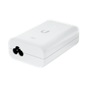 Adaptador PoE Ubiquiti (48 VDC, 0.65A) puerto Gigabit, ideal