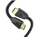 Cable HDMI 2.0  de Nylon Trenzado / 2 m / 4K@60Hz / HDR / 3D