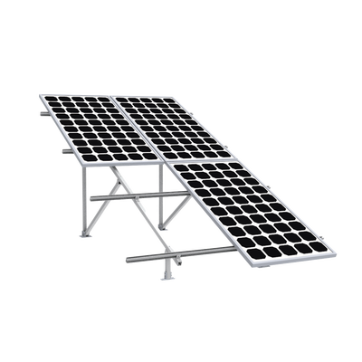 Montaje para Panel Solar 2X2, Riel 5 de 2700mm para Módulos
