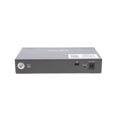Switch Administrable PoE con 5 puertos Gigabit, 4 PoE