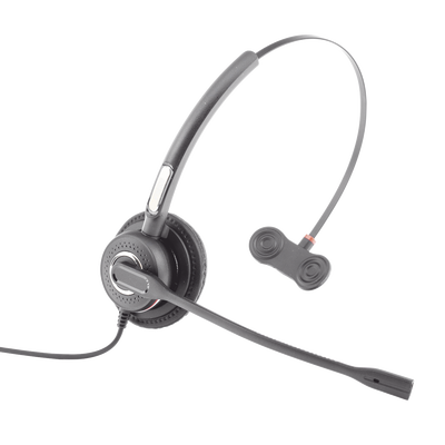 Diadema monoaural con tecnología antishock para teléfonos