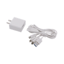 Cargador de pared USB de 5 Vcc 2A / Multi-puertos / USB-C /