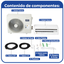 Minisplit WiFi Inverter / SEER 20 / 12,000 BTUs ( 1 TON ) /