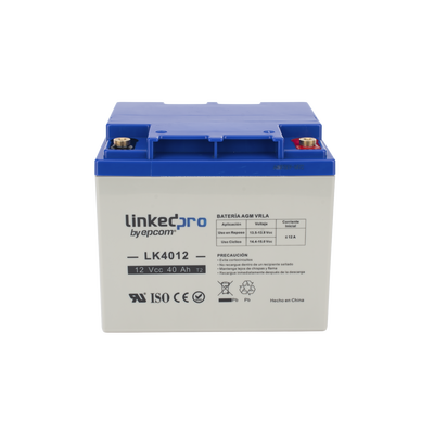 Batería 12 V / 40 Ah / UL / Tecnología AGM / Para uso en