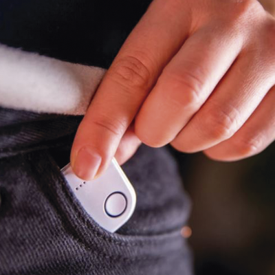 Botón Bluetooth Inalámbrico color Blanco, programe escenas