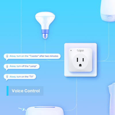 Mini tomacorriente inteligente Wi-Fi, 100 - 120V~, 50/60Hz,