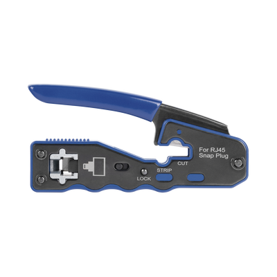 Herramienta de Corte y Terminado de Plugs Pass Through RJ45,