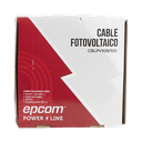 Kit de 2 rollos de 100 metros de cable fotovoltaico de