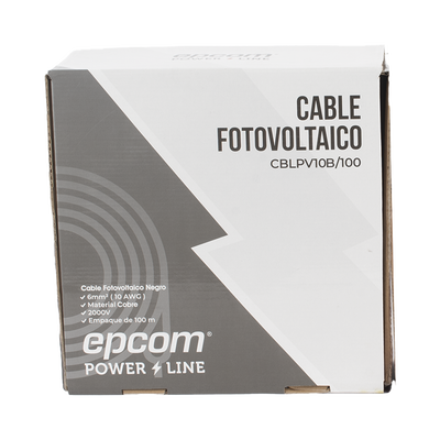 Kit de 2 rollos de 100 metros de cable fotovoltaico de