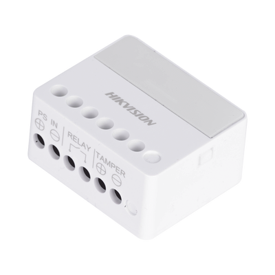 (AX PRO) Relevador Inalámbrico / 1 Entrada de Alarma 24/7 /