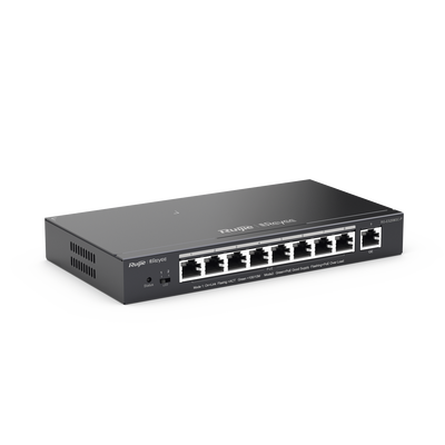 Switch Administrable 8 Puertos PoE+ 802.3af/at Gigabit,