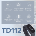 Reloj Buscador TD112 IPX7 / Resistente al Agua / Pantalla