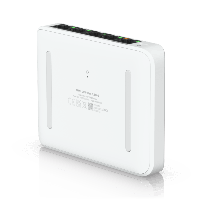 USW Flex Mini 2.5G Switch de 5 puertos 2.5G, Compacto, para
