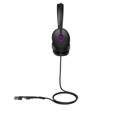 Diadema Yealink UH48 Dual Teams USB-C/A Certificada para