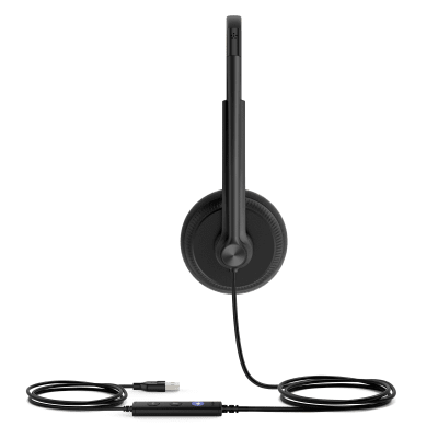 Diadema USB Yealink UH34 Lite Dual con Almohadillas de