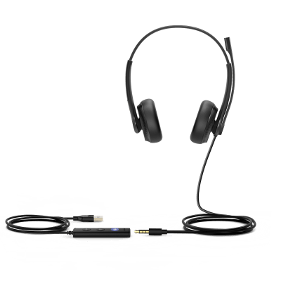 Diadema USB Alámbrica Yealink UH34 Dual Teams C/