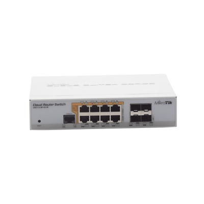 Cloud Router Switch Administrable L3, 8 puertos 10/100/1000
