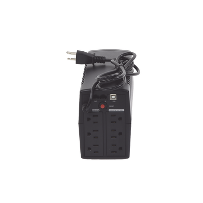UPS de 750 VA/300 W, Topología Línea Interactiva, Entrada