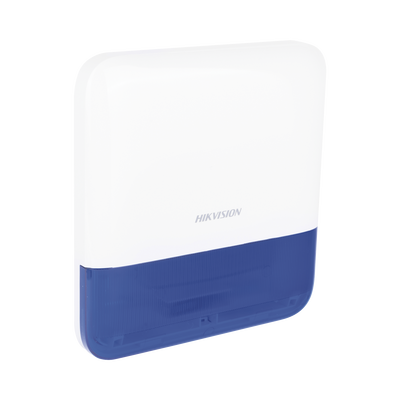 (AX PRO) Sirena Inalámbrica con Estrobo Azul para Exterior