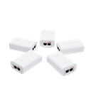 5 Unidades del Adaptador PoE Ubiquiti de 24 VDC, 0.5 A con