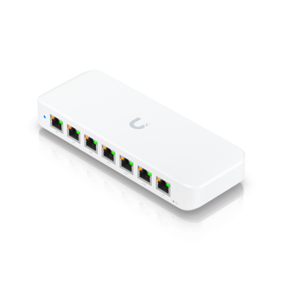 USW Ultra 210W Switch de 8 Puertos GbE (7 Puertos PoE+ y 1