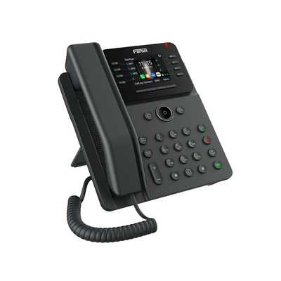 Teléfono IP Empresarial, 12 líneas SIP, pantalla a color
