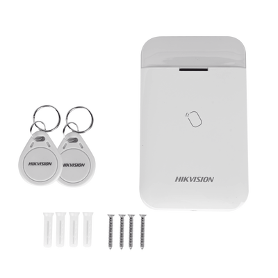 (AX PRO) Lector de Tag Inalámbrico HIKVISION /  Permite