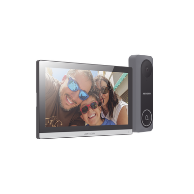 Kit de Videoportero Hibrido TurboHD con Pantalla LCD touch