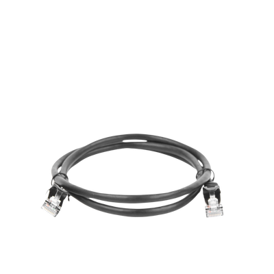 Cable de Parcheo FTP Cat5e - 1 Metro (3.28 Pies) - Negro