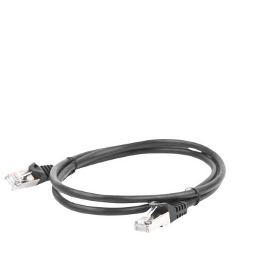 Cable de Parcheo FTP Cat5e - 1 Metro (3.28 Pies) - Negro