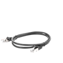 Cable de Parcheo FTP Cat5e - 1 Metro (3.28 Pies) - Negro
