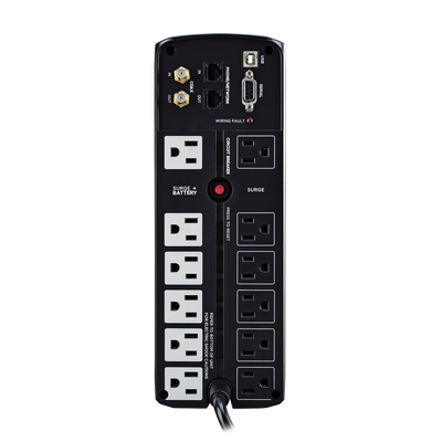 UPS de 1500 VA/900 W, Topología Línea Interactiva, Entrada