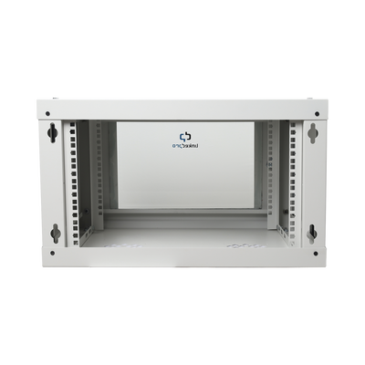 Gabinete de Pared de 6U con Puerta de Cristal Templado, 455
