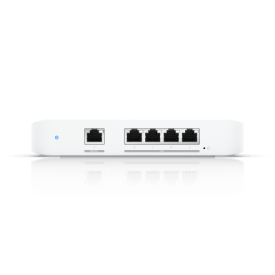 USW Flex XG Switch Capa 2, Compacto de 4 Puertos 10GbE,
