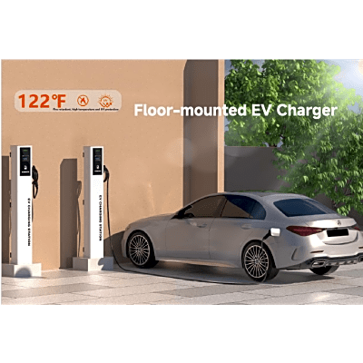 Estación de Carga para Vehículos Eléctricos Tipo Pedestal