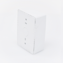 Caja de Registro Universal, Color Blanco de PVC Auto