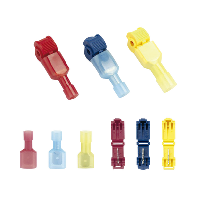 Kit de 60 Conectores para Cableado Eléctrico Tipo T-TAP /