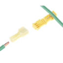 Kit de 60 Conectores para Cableado Eléctrico Tipo T-TAP /