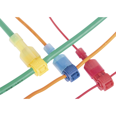 Kit de 60 Conectores para Cableado Eléctrico Tipo T-TAP /