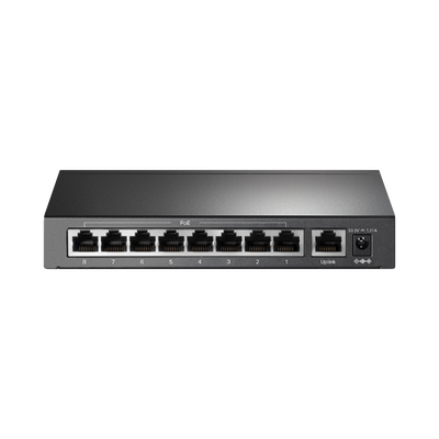Switch PoE+ No Administrable / De Escritorio 9 puertos