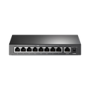 Switch PoE+ No Administrable / De Escritorio 9 puertos