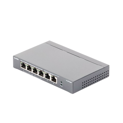 Switch PoE no Administrable de escritorio / 6 puertos 10/100