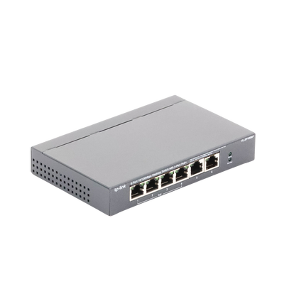 Switch PoE no Administrable de escritorio / 6 puertos 10/100