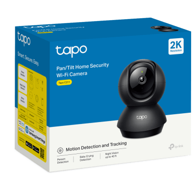 Cámara de Seguridad WiFi Pan/Tilt / Resolución 2K